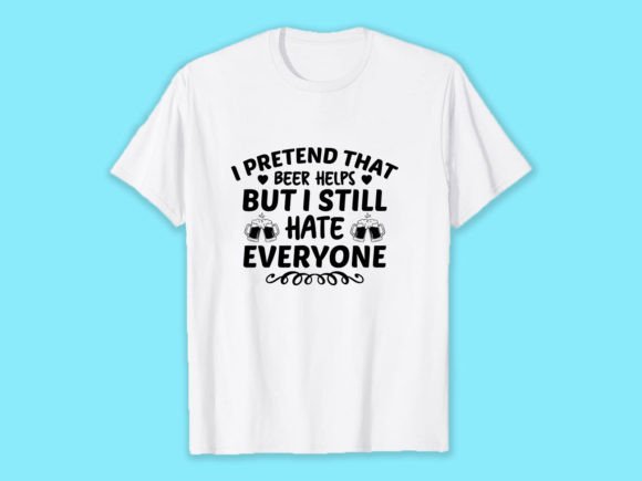 Beer T-shirt Design: Graphics and T-Shirt Designs