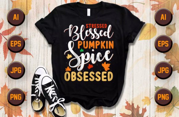 Blessed Pumpkin Fall Thanksgiving TShirt