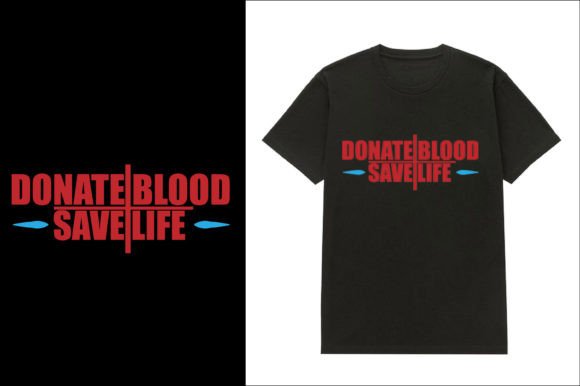 Blood T-shirt Design 08: Graphics & T-Shirt Designs