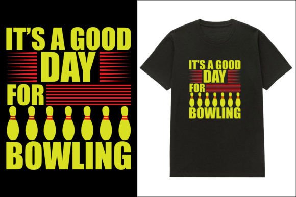 Bowling T-Shirt Design 01: Graphics & T-Shirt Designs