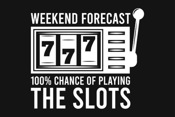 Casino Slot Machine Vector SVG T-shirt: Graphics & Crafts