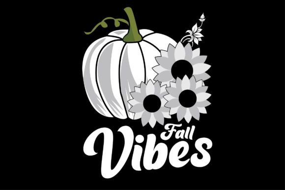 Fall Vibes Svg T-Shirt Design