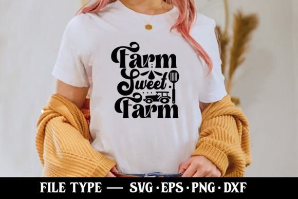 Farm Sweet Farm Kitchen SVG Graphics