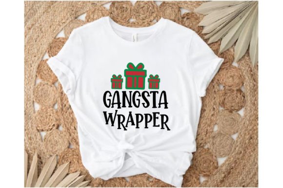 Gangsta Wrapper T-shirt Design Graphics and Crafts