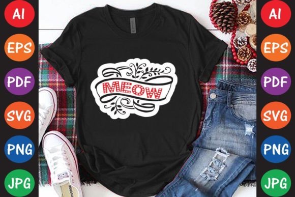 Meow: Graphics and T-Shirt Designs
