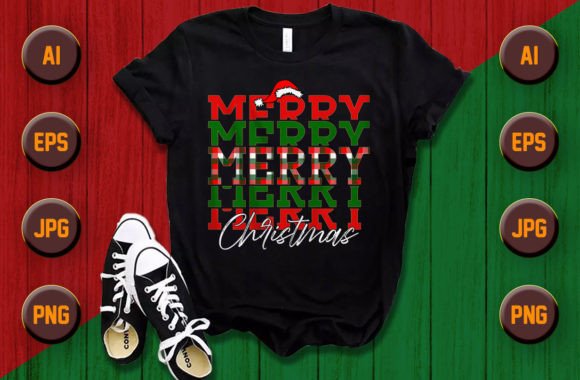 Merry Christmas T Shirt Mug Graphics