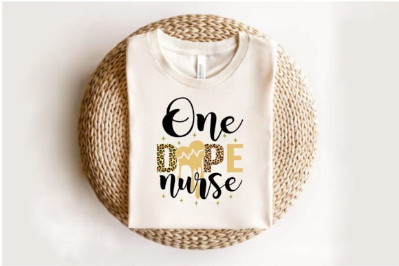 One Dope Nurse Sublimation T-shirt: Graphics & Crafts