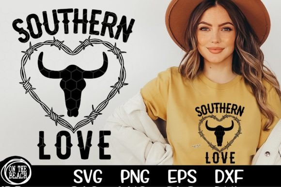 Southern Love SVG PNG Cowgirl SVG PNG