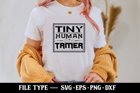 Tiny Human Tamer Baby SVG Graphics