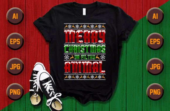 Ya Filthy Animal Ugly Christmas T Shirt Graphics
